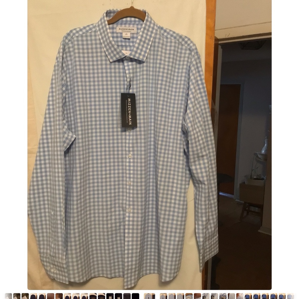 Mizzen +Main moisture wicking wrinkle resistive  Leeward fabric  SZ 3XL  NWT